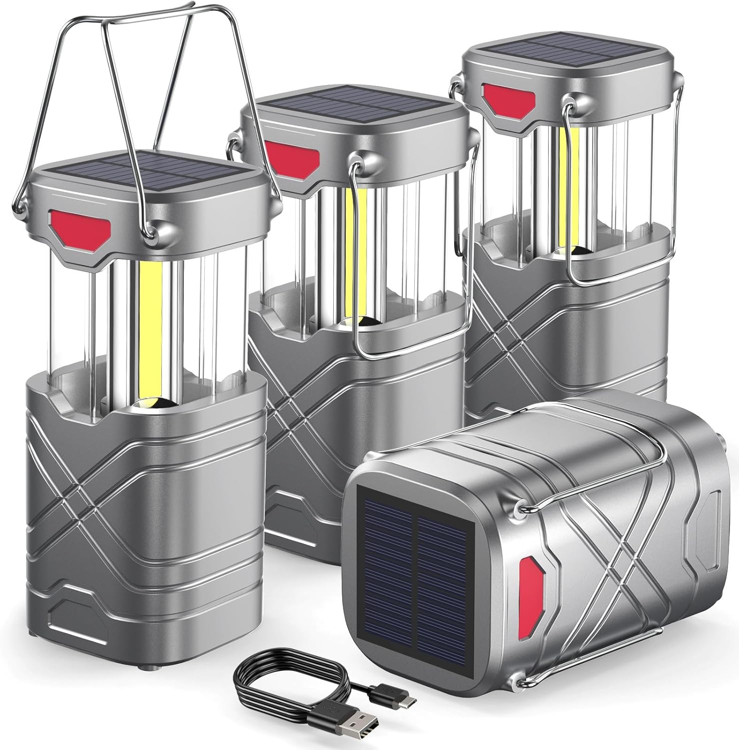LETMY Solar Camping Lantern Lights