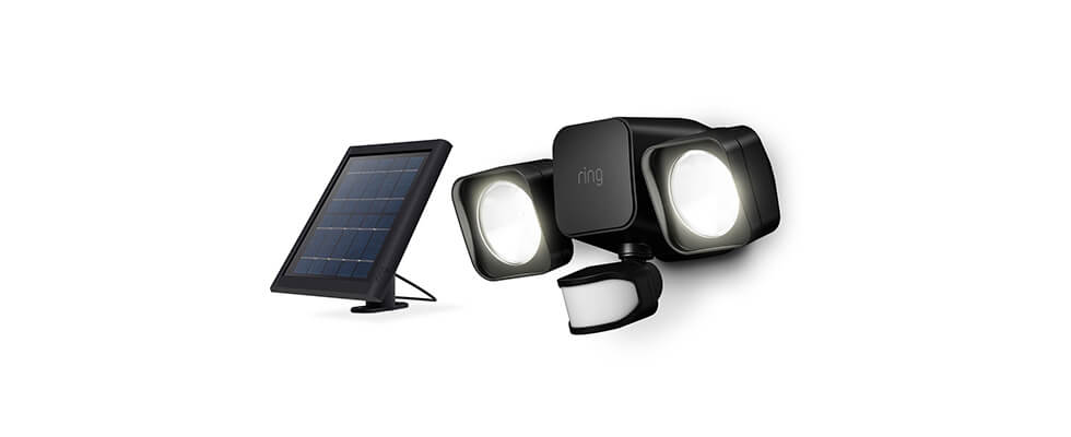 ring solar flood lights
