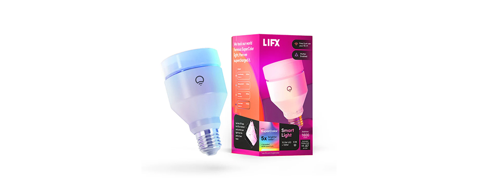 LIFX SuperColor A21 Smart Light 