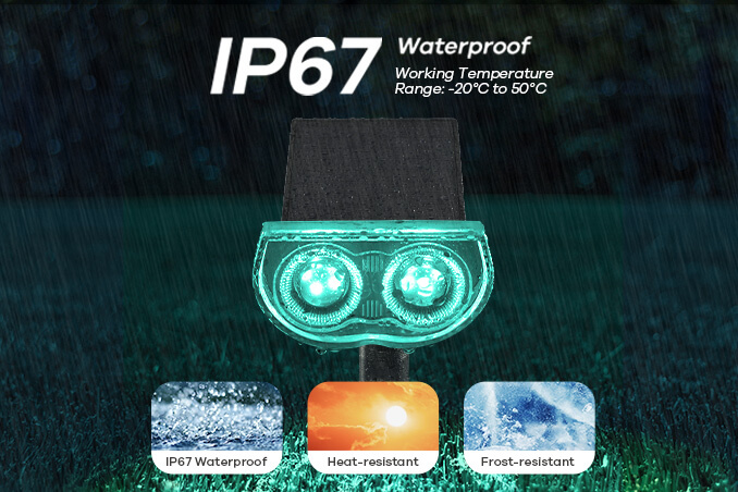 IP67 waterproof rating