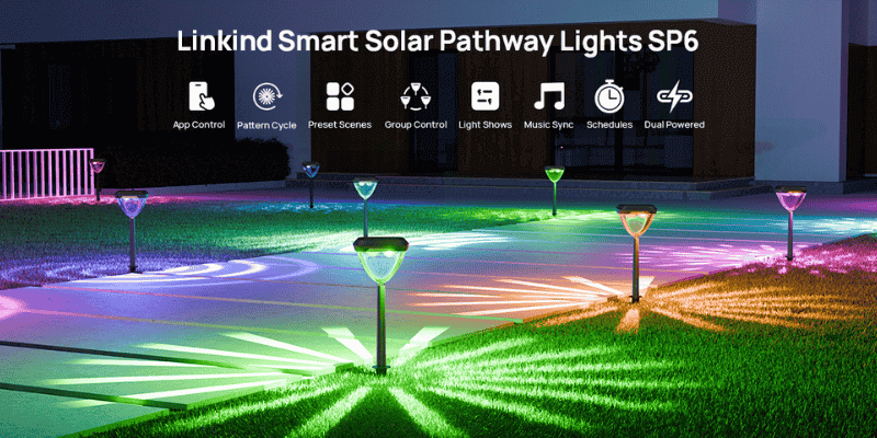 linkind solar lights outdoor sp6
