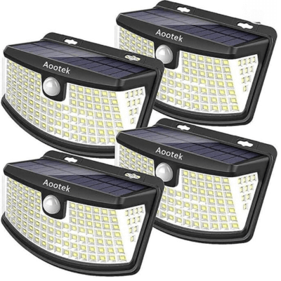 aootek solar motion lights