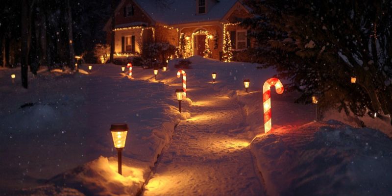 best christmas pathway lights
