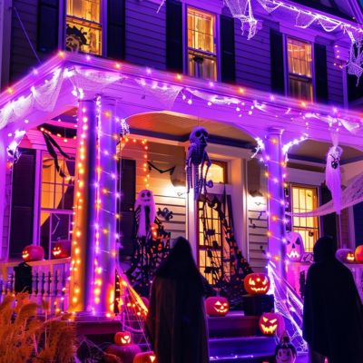 brightown solar halloween rope lights