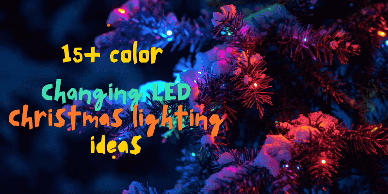 color changing led christmas lights