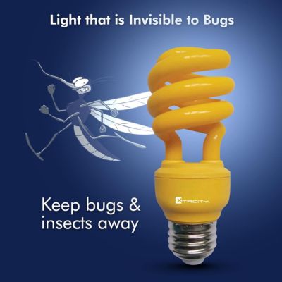 compact fluorescent yellow bug lights