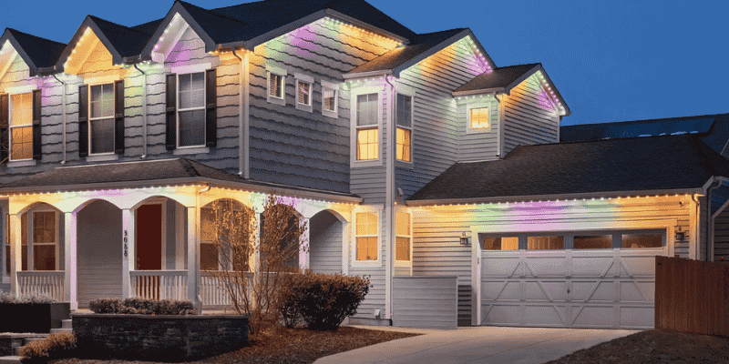 driveway permanent outdoor lights