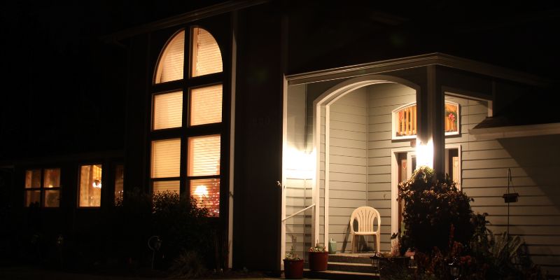 entrance and porch lighting