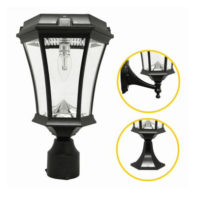 solar porch lights victorian