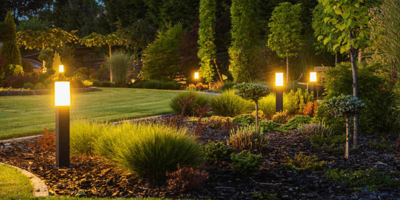garden and flower solar light