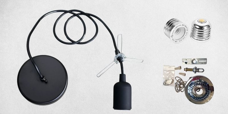 hanging light wire kits