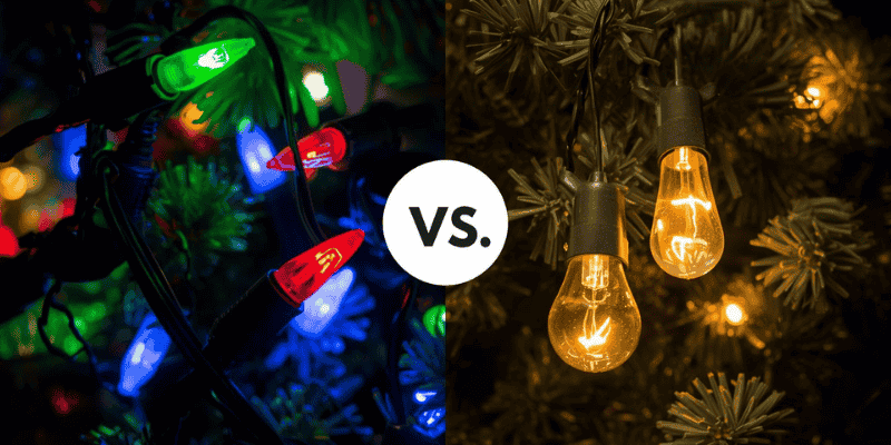 led vs incandescent christmas lights
