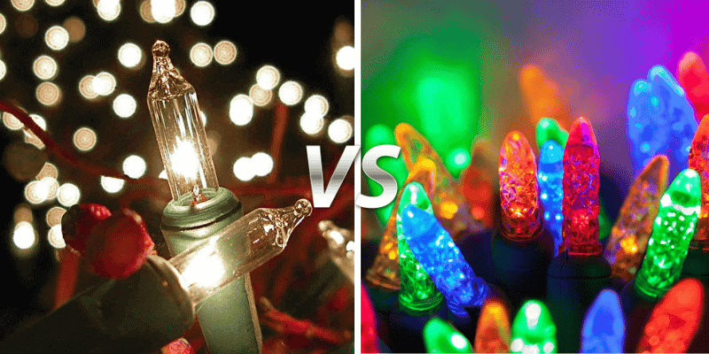 led vs regular christmas lights