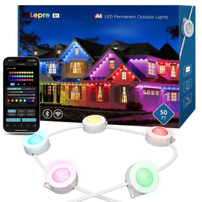 lepro e1 ai powered permanent outdoor lights