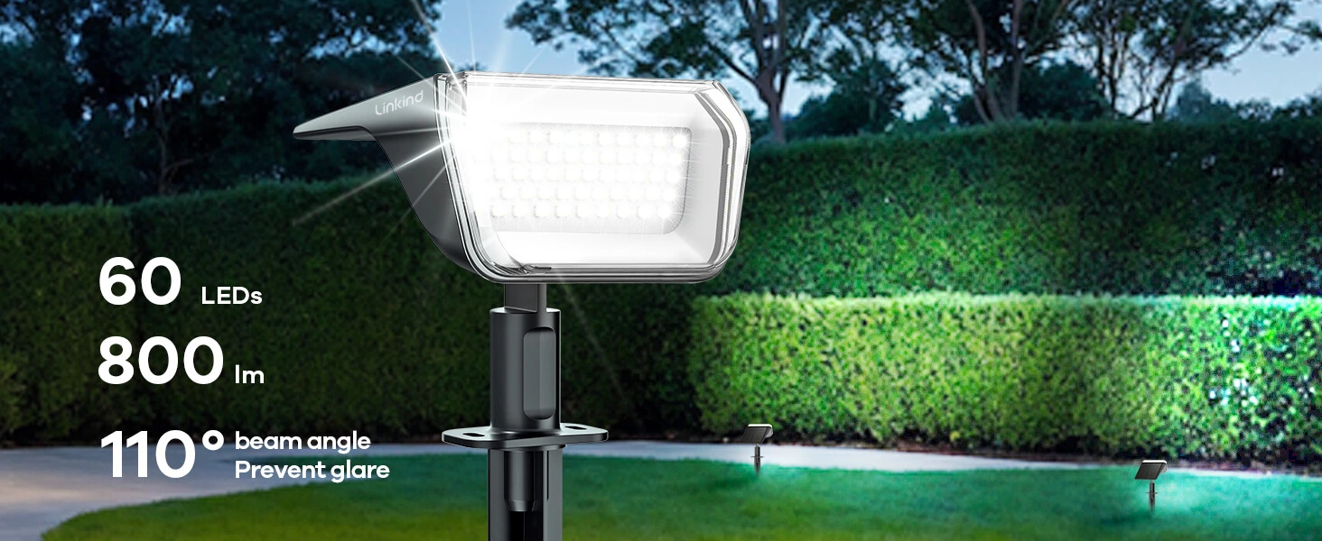 linkind super bright solar spotlight