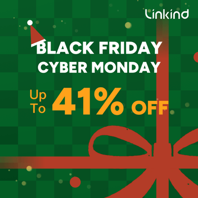 linkind black friday and cyber monday deal