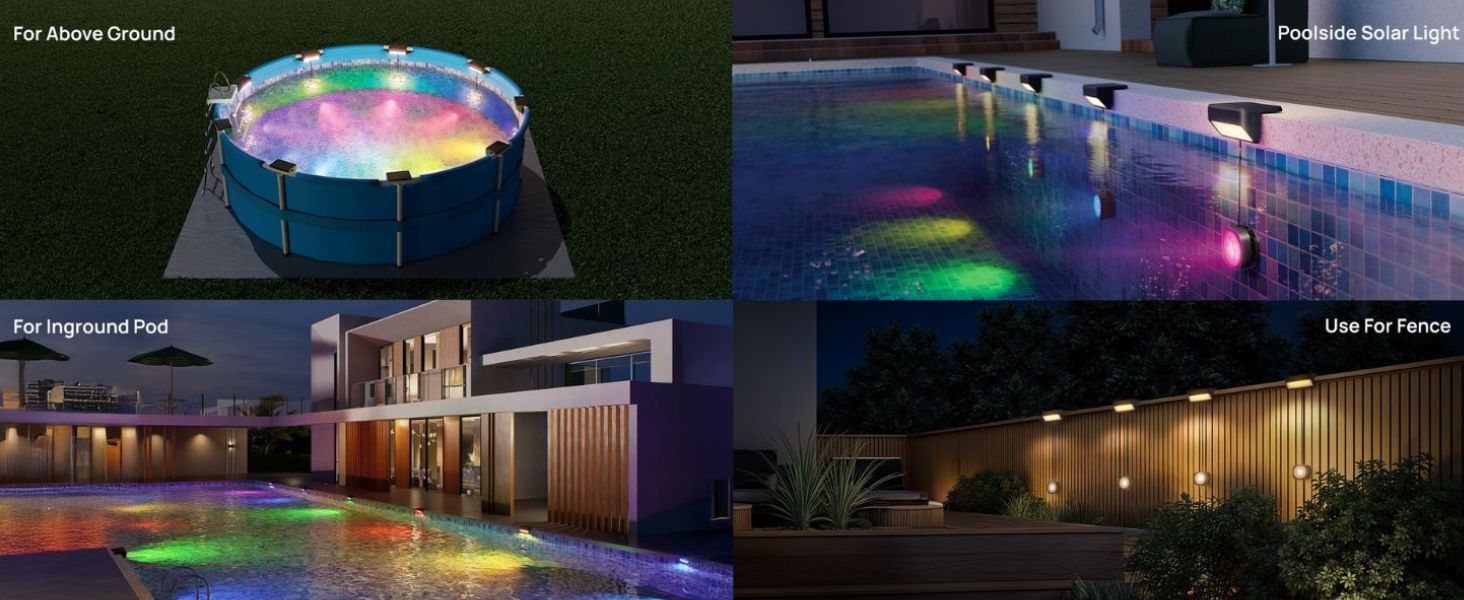 multi install pool lights