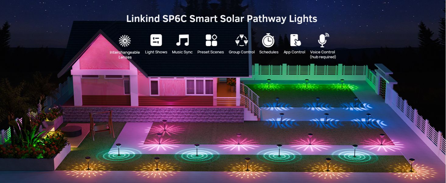 linkind sp6c smart path lights