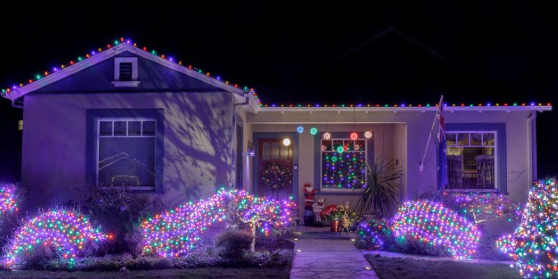 outdoor christmas light