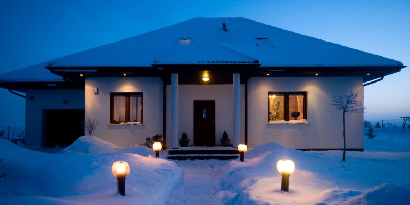 outdoor lighting ideas for front of house