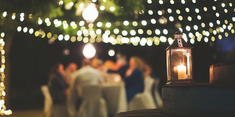 outdoor string lights