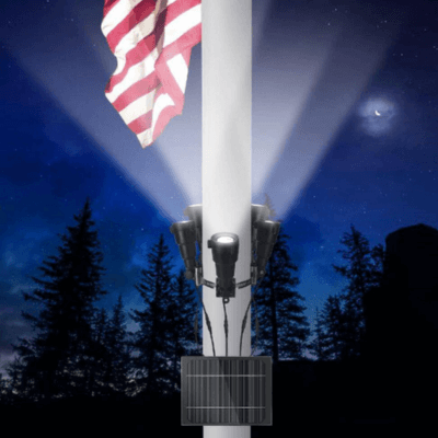 phewnyzo solar flag light