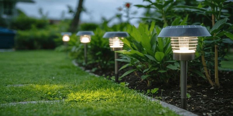 solar and led