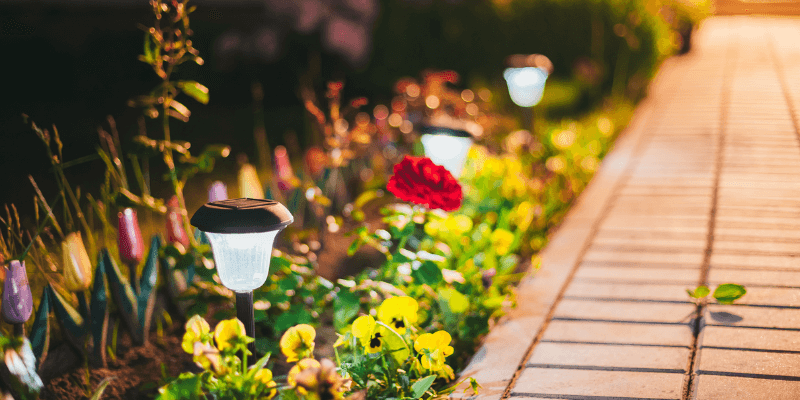 solar garden lights