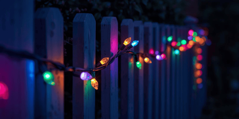 string lights color changing christmas
