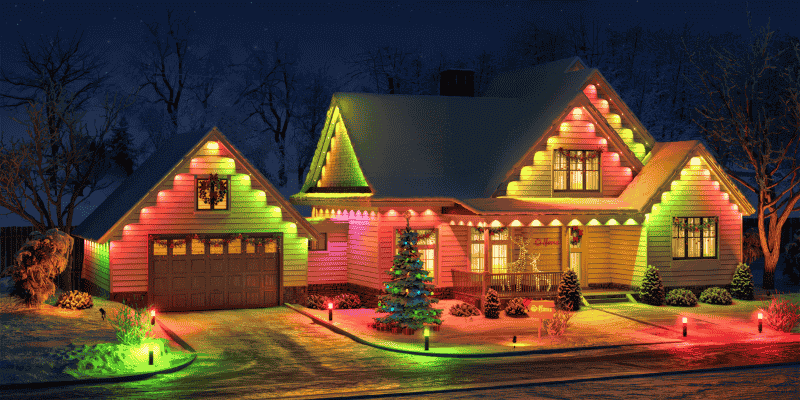 tree permanent outdoor lights
