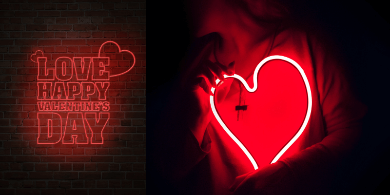 valentine lights