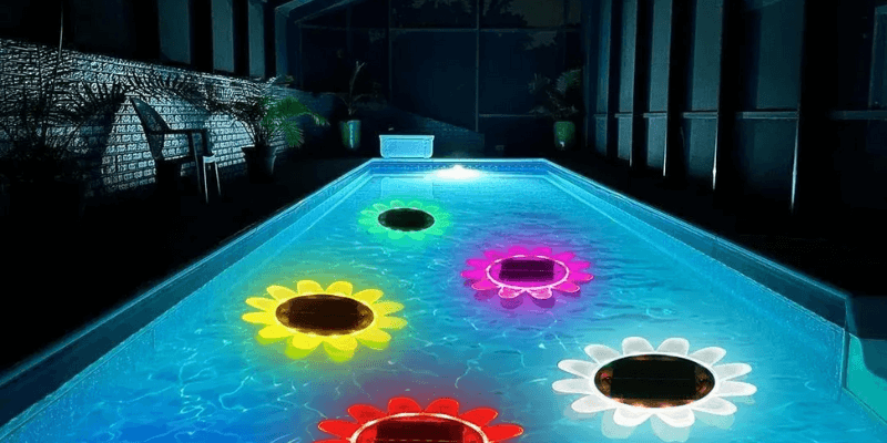 water solar light