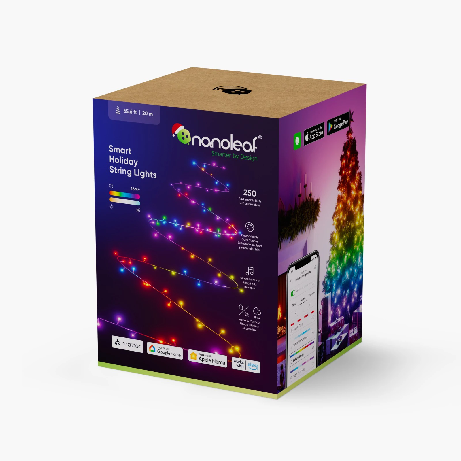 Nanoleaf Matter Smart Holiday String Lights