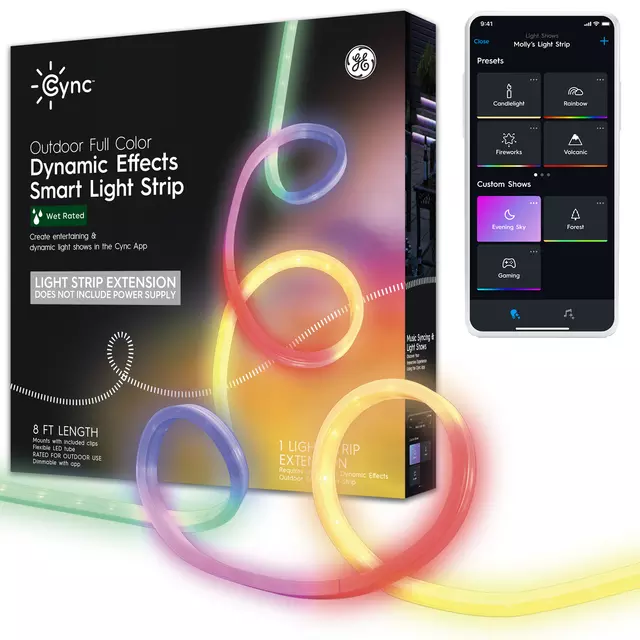 GE Energy Smart Multicolor LED Christmas String Lights