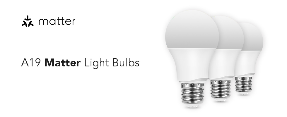 A19 matter light bulbs