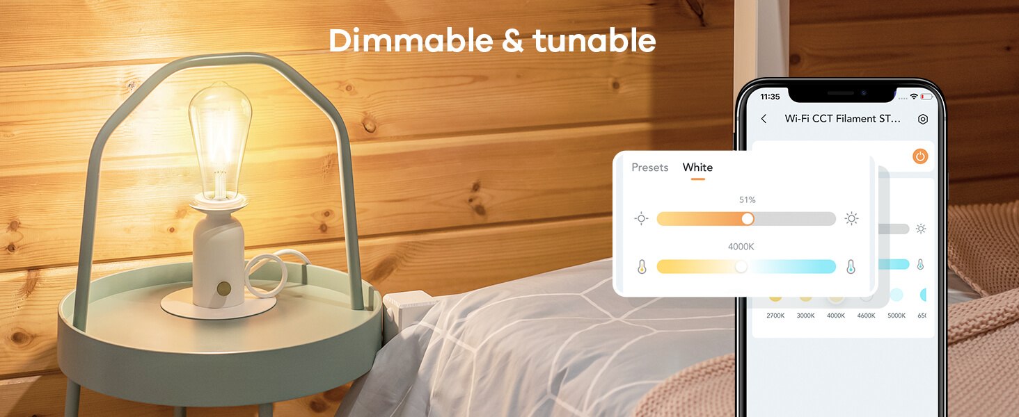 dimmable tunable