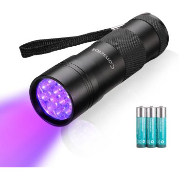 12 LED UV Flashlight