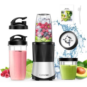 Consciot CB08 11-Piece Blender for Kitchen and Personal Size