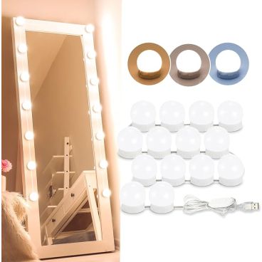 Consciot 14 Dimmable Bulbs Vanity Lights For Mirror