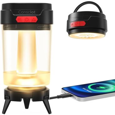 Consciot USB Rechargeable Disassembly Free Camping Lantern