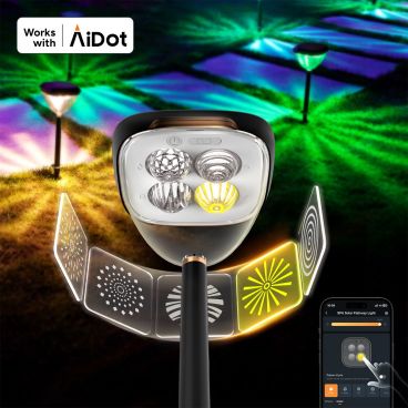 linkind sp6 smart solar path lights