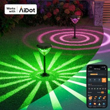 linkind sp6c smart solar pathway lights