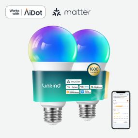 Linkind Matter Smart RGBTW Bulb - 1600 lumens