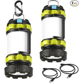 Consciot USB Rechargeable Camping Lantern Flashlight 