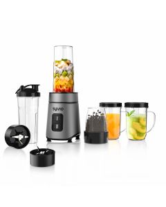 Syvio Bullet Blender for Shakes and Smoothies - with 2 BPA-Free, 600W
