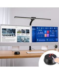 OREiN 23W LED Desk Lamp with Clamp with USB Charging Port - 5 Color Modes, With 4 Timer