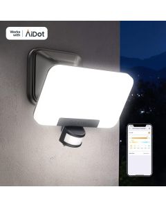 OREiN Smart Motion Sensor Outdoor Lights With IP65 Waterproof - Warm to Cold, 1 Pack