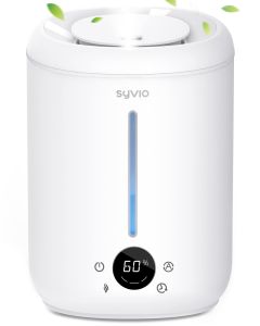 Syvio 2.8L Smart Humidity Sensor Cool Mist Air Humidifiers with 360° Nozzle - Essential Oil Diffuser, Ultrasonic Quiet