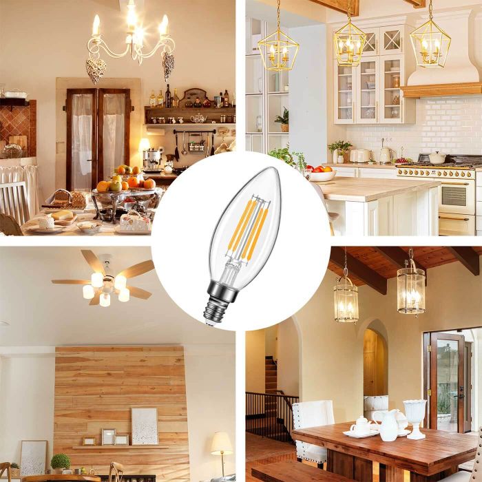 Small base led chandelier bulbs cheap