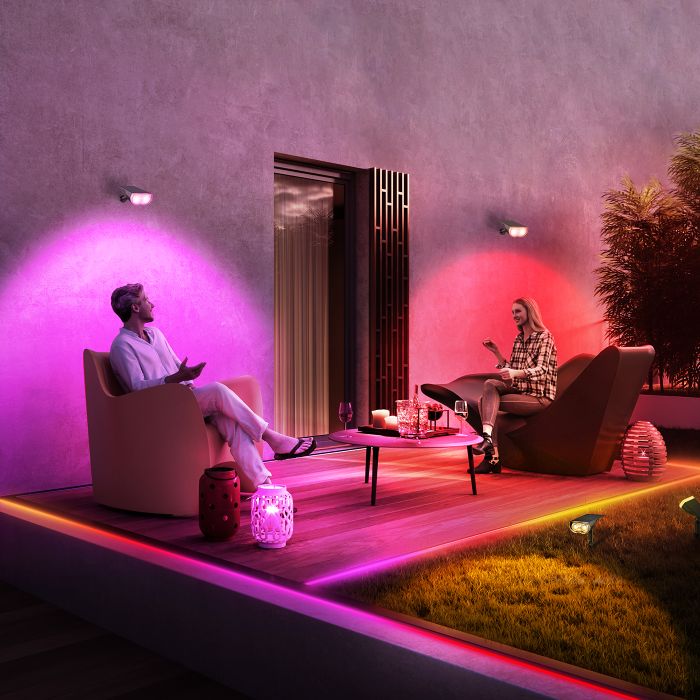 Solar hue lights top